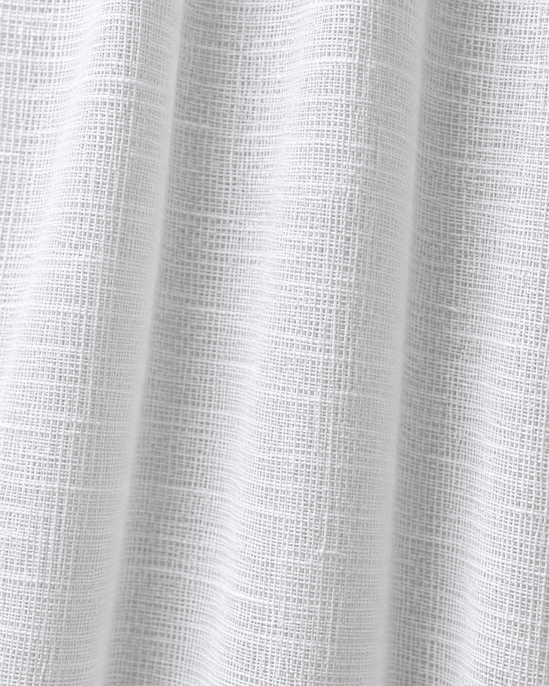 White fabric in soft folds — scan-based visualization