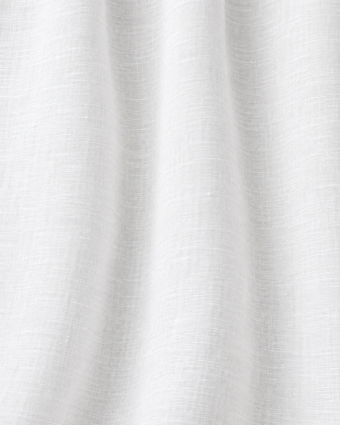 Snow fabric in soft folds