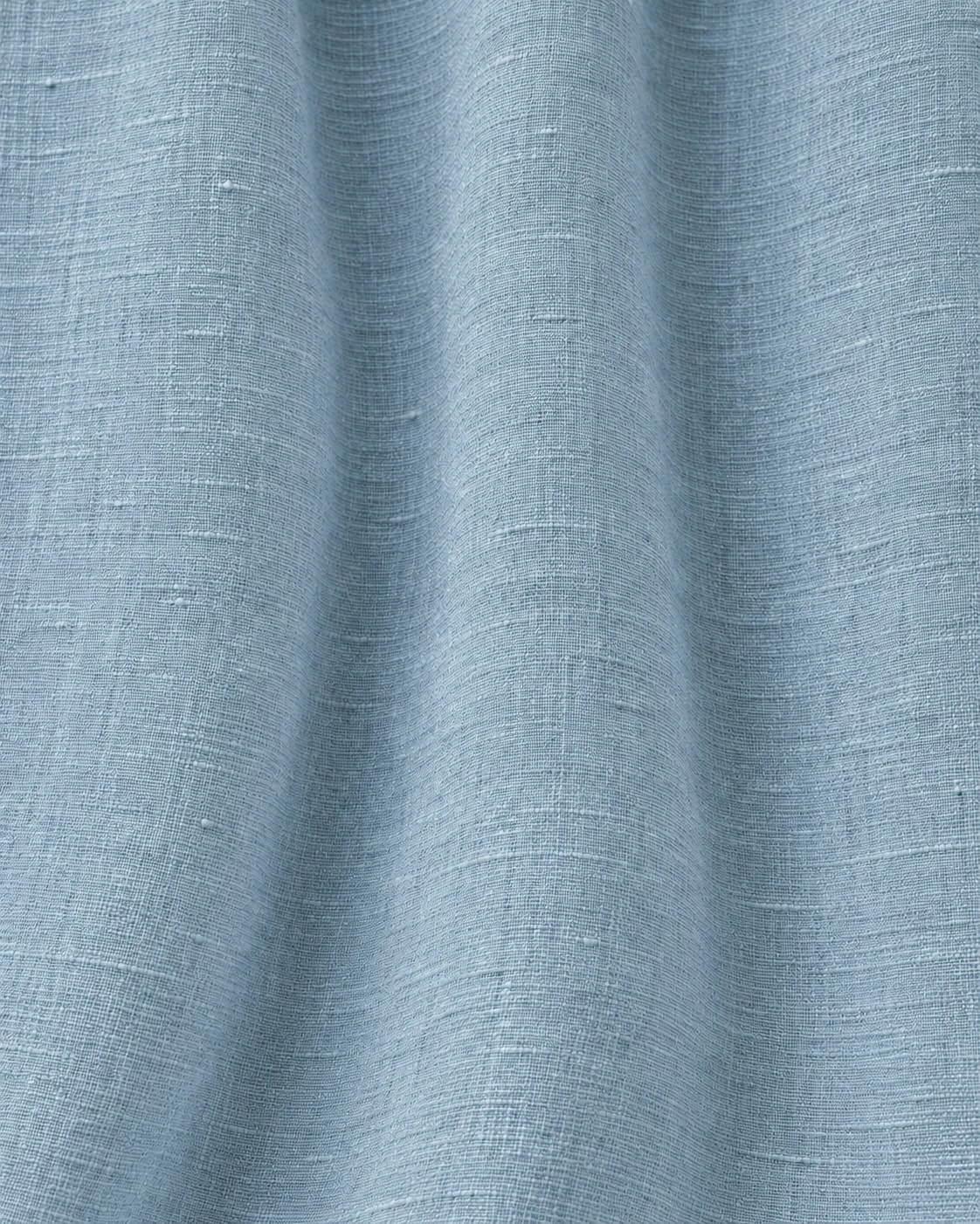 Porcelain Blue fabric in soft folds