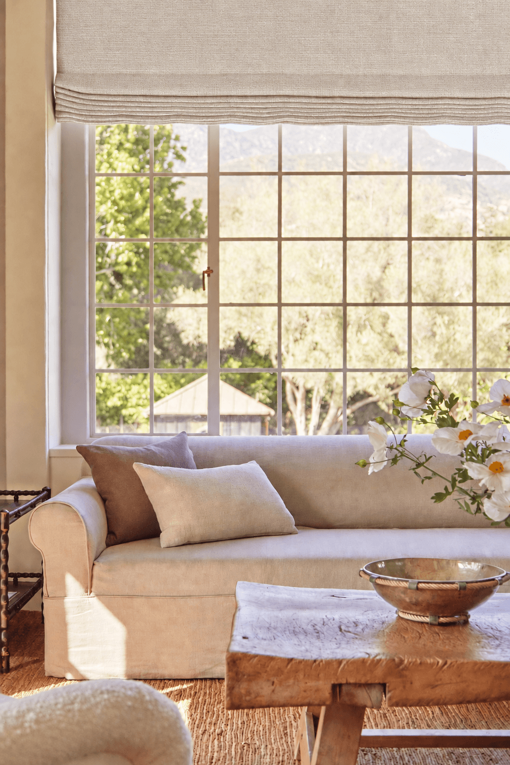 San Ysidro, a Valley project — window fabric digitally changed to Desized Solid Linen