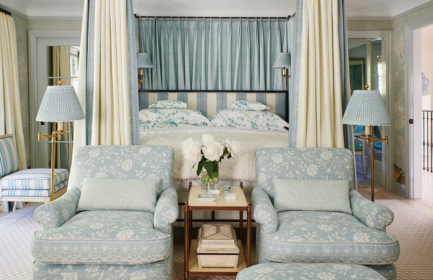 Master Sitting Chairs with Matching Bed