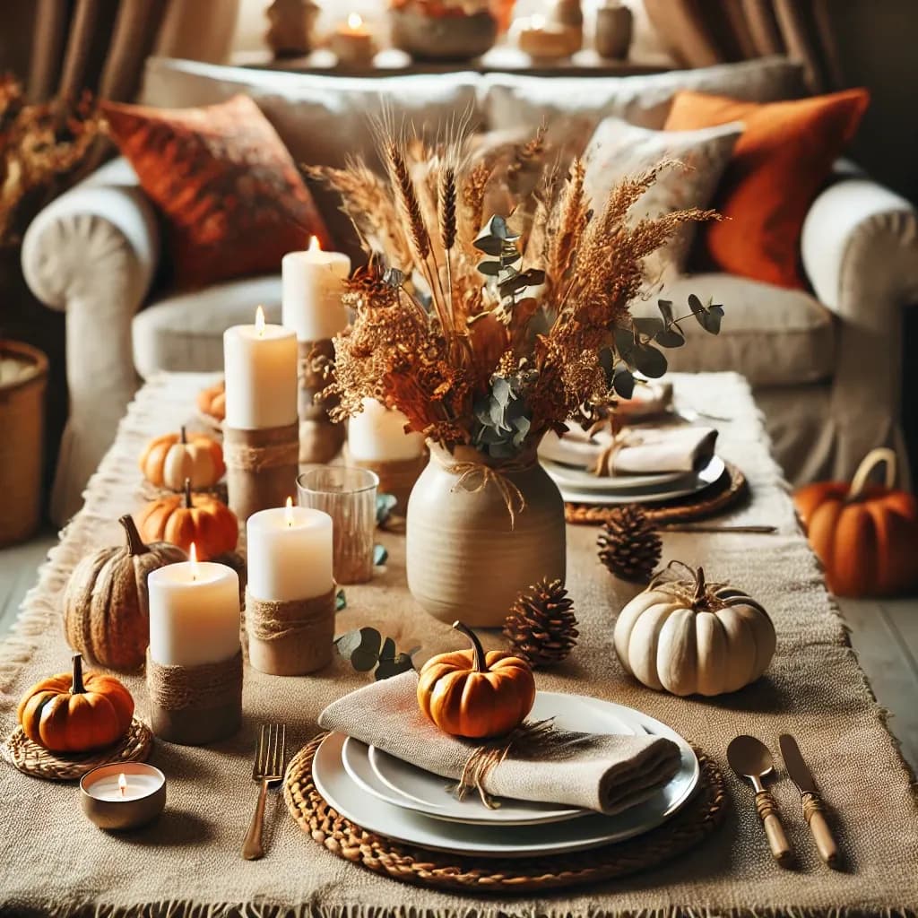Thanksgiving table